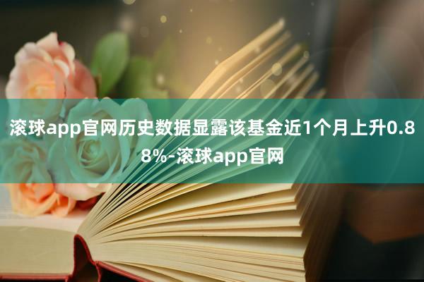 滚球app官网历史数据显露该基金近1个月上升0.88%-滚球app官网